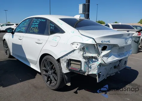 2022 Honda Civic Sport z USA, uszkodzony, nr VIN 2HGFE2F55NH527918